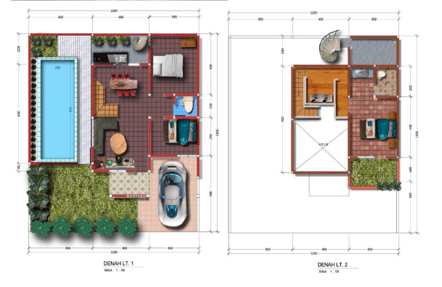 Layout Acasia MZ (Swimming Pool)
